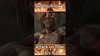 Some Anime Canon scene |Attack on Titan facts -168| #shorts #animefact #aotfacts