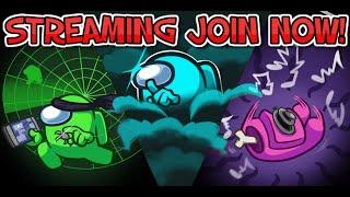 Among Us Live Hide And Seek With 3 Seekers! And Project Lotus! Join Now!