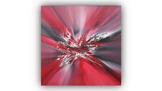 Abstract Painting Techniques / Acrylics / Palette Knife / Demo #010