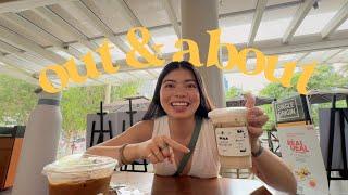 out and about  grwm with Dove, weekend in makati, cafe + restos