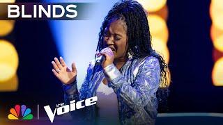 Kaiya Hamilton Takes a Leap with Coco Jones' "ICU"| The Voice Blind Auditions | NBC