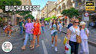 BUCHAREST, ROMANIA 2024 | WALK IN THE HEART OF BUCHAREST, CALEA VICTORIEI