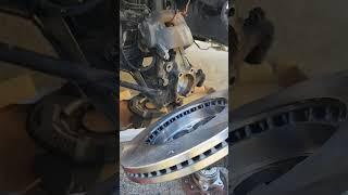 2017 Toyota Hiace Front Brake Pads and Rotors Replacement.