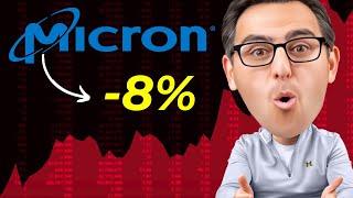 Micron Plummets Upon Earnings Release!