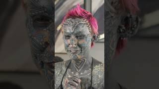 Most tattoos and most body modifications (female) - Esperance Fuerzin stars in the new #GWR2025 book