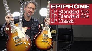 EPIPHONE Les Paul Standard und Classic