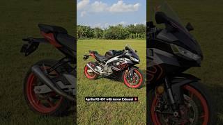 Aprilia RS457 with Arrow Full System Replica Exhaust  #ApriliaRS457 #RS457 #ApriliaRS457sound