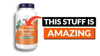 Why Magnesium Oxide Is Actually THE BEST Form Of Magnesium (Scientific Proof)