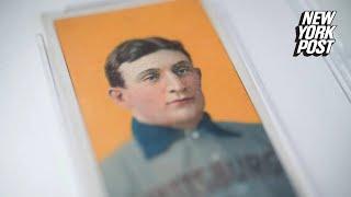 Rare Honus Wagner baseball card sells for $7.25 million | New York Post