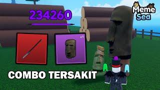 AKU MENCOBA COMBO PALING GG DI MEME SEA ! #roblox #game #memesea