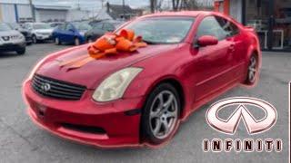 Buying a Infiniti G35 Coupe at 18!