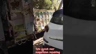 Tata punch rear suspension repairing Munna Motors TP Nagar Agra