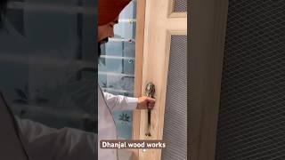 Lion  main door handle  #shorts #doordesign #woodwork #furniture