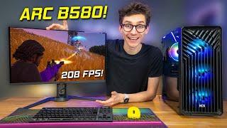 The CHEAPEST Intel ARC B580 Gaming PC Build Guide!  W/ Gameplay Benchmarks