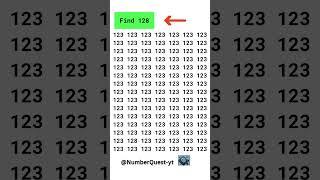 Only Geniuses Can Spot the Odd Number Out! |  359