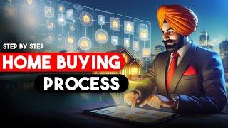 STEP BY STEP GUIDE of Buying Home in Canada 2024 | Home Buying Process (PUNJABI Episode 6)