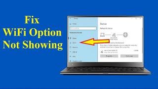 Wifi Option not showing in Settings on Windows 10 - Howtosolveit