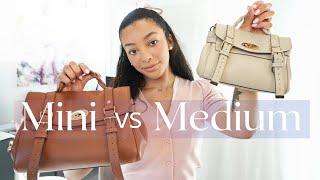 The Ultimate Mulberry Alexa comparison, Mini vs Medium