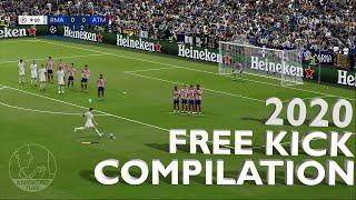 Free Kick Broadcast Camera Goal Compilation | Realism | PES 2020 Farewell