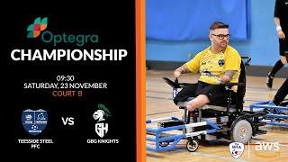 Teesside Steel PFC vs GBG Knights - Optegra Championship Court B