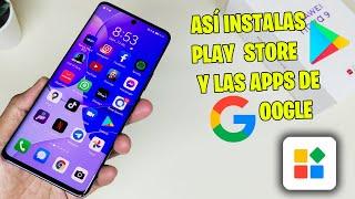 Cómo instalar Play Store y Aplicaciones de Google en HUAWEI Nova 9 - Gspace 2021