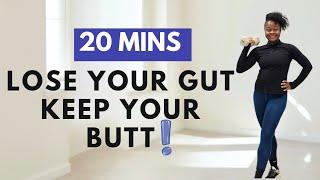 20-minute indoor walking workout to burn fat and tone your butt