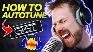 How to AUTOTUNE in Audacity with GSnap... Sound Like a PRO [full tutorial]