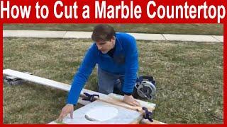 How to Cut a Marble Countertop