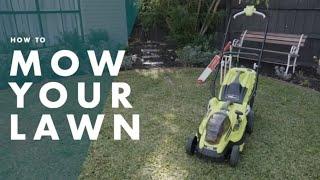 How To Mow Your Lawn | Bunnings Warehouse