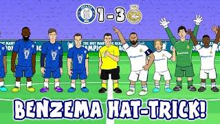 Benzema Crushes Chelsea! (Champions League 1-3 vs Real Madrid 2022 Hat-trick Goals Highlights)