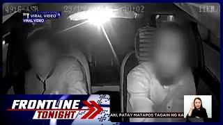 Pangholdap ng OFW sa taxi driver sa Saudi Arabia, sapul sa video | Frontline Tonight