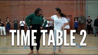 "Time Table 2" - BHANGRA FUNK Dance | Shivani Bhagwan and Chaya Kumar Choreography