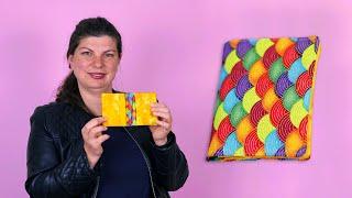 DIY Easy Card Wallet Holder // Sew a Card Wallet with 4 Card Slots [Free Sewing Pattern]