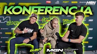Konferencja CLOUT MMA 2!  *Lizak, Pasternak, Mateusz Mściwujewski*