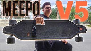 Meepo V5 ELECTRIC Skateboard Review! A Boosted Board Alternative?