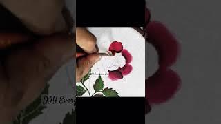 Easy Rose Painting #beginners #shorts #birds #birdsingingmusic