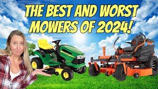 The BEST Mowers to Buy and What to Avoid at The Big Box Stores This Year!