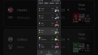 NBA Basketball Scores #nba #basketball #nationalbasketballassociation