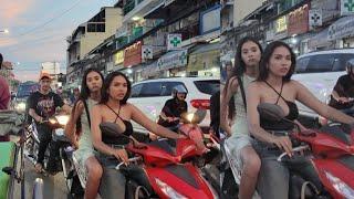 Nightlife    How is Phnom Penh, Cambodia now? Walking Street nightlife scene. So many beauties!2024