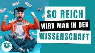 Was verdient man als Wissenschaftler? (an staatlichen Unis und Hochschulen)