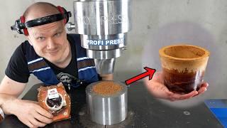 Making coffee cup from coffee | 20 000 mg of Caffeine!