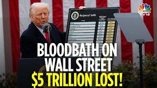 US Market Sees Its Biggest Crash Since The COVID-19 Pandemic | Trump Tariffs | N18G | CNBC TV18
