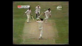 ENGLAND v AUSTRALIA 2nd TEST MATCH DAY 1 LORD'S JULY 31 1975 TONY GREIG DAVID STEELE DENNIS LILLEE