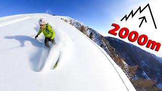 2000m di SCI ALPINISMO - INSTA360 ONE R - [gita Skialp]