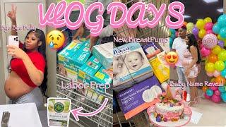 VLOG: The Start Of LABOR Pt 1 | Losing Mucus Plug + Contractions + New BreastPump  * MUST WATCH *