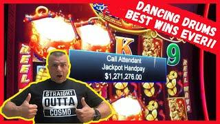 Dancing Drums Longest/Best Vegas Jackpot Run EVER!