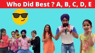 Who Did Best ? A, B, C, D, E #Shorts RS 1313 SHORT STORIES Ramneek Singh 1313