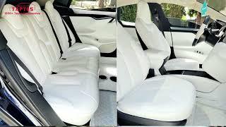 TAPTES Custom Seat Covers for Tesla Model S 3 X Y, Pictures Shared by Tesla Owners