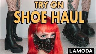 Chunky Badass Try On Shoe Haul feat: Lamoda [VEGAN]  BLACK FRIDAY EARLY ACCESS I Evelina Forsell