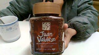 Unboxing - COFFEE - Juan Valdez 100% Café Premium Colombiano Freeze Dried Soluble Coffee | Van 2021